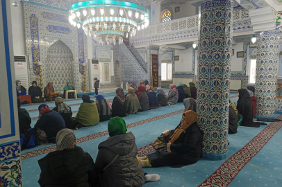 Taşliman Camii’nde Kadınlara Yönelik Regaip Kandili Programı düzenlendi