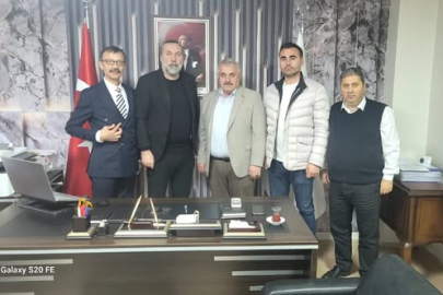 YESO Başkan Adayı İbrahim Bayzan’dan Hacı Saffet Çam Vakfı’na ziyaret