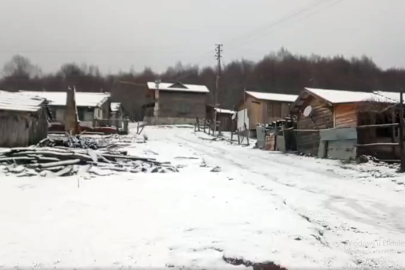 Delmece beyaz gelinliğini giydi