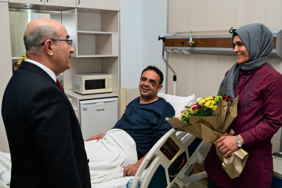 DEAŞ saldırısında yaralanan polis memuru Zekeriya Kınalı Bursa’da tedavi ediliyor