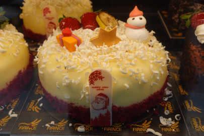 Yalova’da yılbaşı coşkusu: ‘Fırıncı’dan yılbaşına özel konsept pastalar