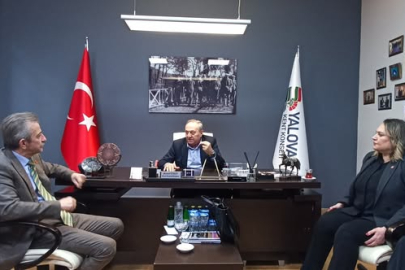 CHP Yalova Merkez İlçe Başkanlığı’ndan Kent Konseyi’ne ziyaret