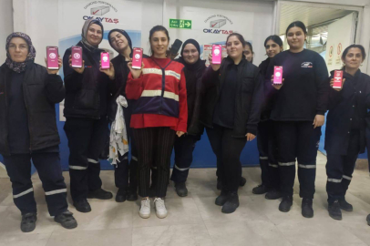 Jandarmadan kadınlara KADES bilgilendirmesi