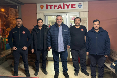 Mehmet Gürel, personelleri yılbaşında yalnız bırakmadı