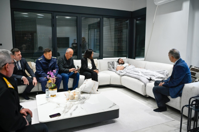 Vali Kaya yaralı polisleri ziyaret etti