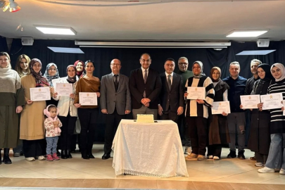 Aile Okulu Sertifikaları törenle dağıtıldı