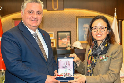 Başkan Gürel’den Vali Hülya Kaya’ya veda mesajı