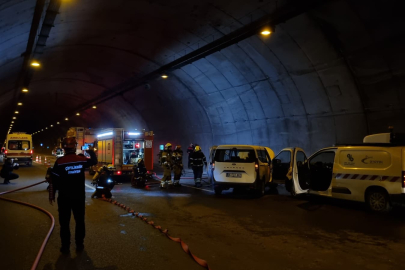 Orhangazi Tüneli’nde gerçeği aratmayan tatbikat