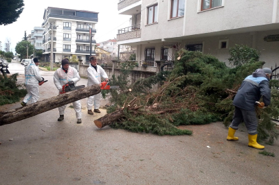 Çiftlikköy Belediyesi fırtınaya karşı teyakkuzda