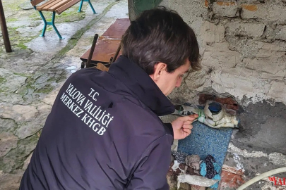 Yalova’da kaçak su kullananlara 100 bin lira ceza