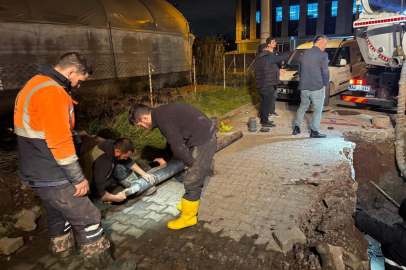Kaytazdere’de yoğun fırtına mesaisi