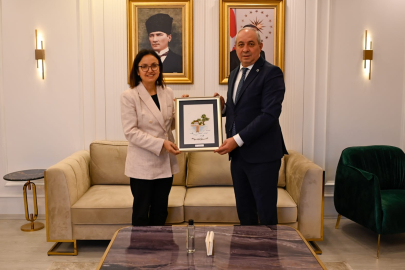 Demiryürek’ten Vali Kaya’ya veda ziyareti