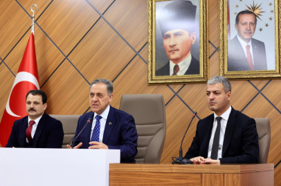 Dr. Ahmet Hamdi Usta veda ziyaretleri gerçekleştirdi