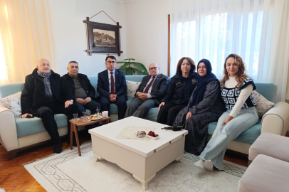 Erdoğan Yıldız ve Şakir Güner şehit ailesini yalnız bırakmadı