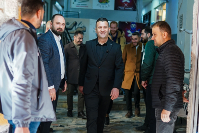 YESO Başkan Adayı Aydın Kacir, esnafın gönlünü kazandı