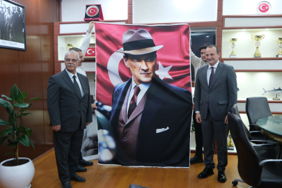 Başkan Yele, inşaat mühendisleri heyetini ağırladı