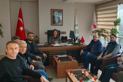 TOÇ-BİR-SEN’den Yalova DKMP Müdürü Melike Saraçoğlu’na hayırlı olsun ziyareti
