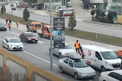 Tonami Köprülü Kavşağı’nda onarım çalışması bitti! Yol trafiğe açıldı