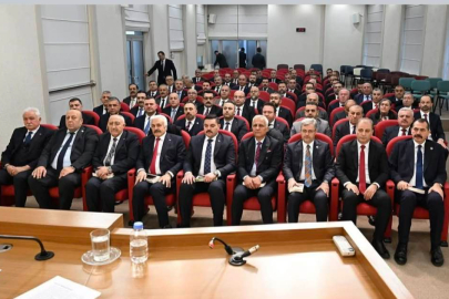 Güldoğan İl Başkanları toplantısına katıldı