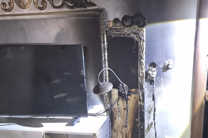 Yalova’da elektrik kontağından çıkan yangın yürekleri ağza getirdi