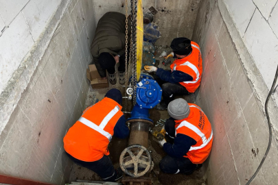 Altınova’da içme suyu depolarında temizlik ve dezenfeksiyon çalışması