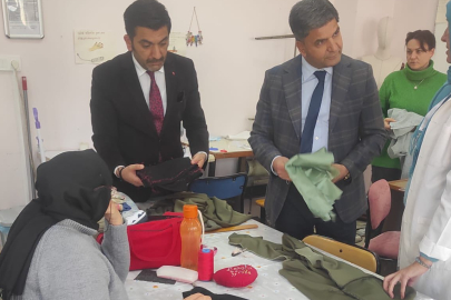 Kadınlardan Halk Eğitim Kurslarına büyük ilgi