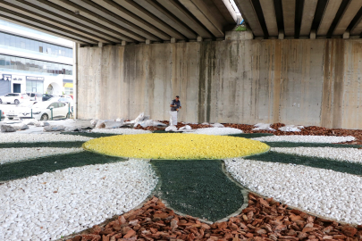 Çiftlikköy Özdilek Kavşağı’na kurakçıl peyzaj dokunuşu