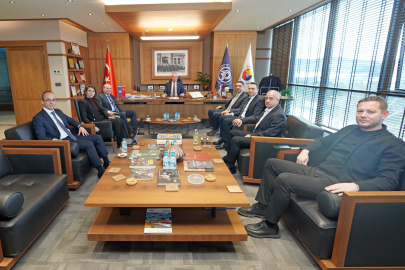 Yapı Kredi Bankası yetkililerinden YTSO’ya ziyaret