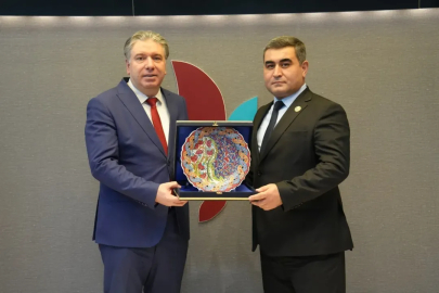 Rektör Bahçekapılı Özbekistan’dan gelen heyeti ağırladı