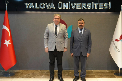 İki üniversite arasında ortak projeler konuşuldu