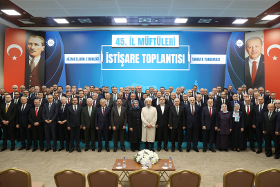 Yılmaztürk, Müftüler Toplantısına katıldı