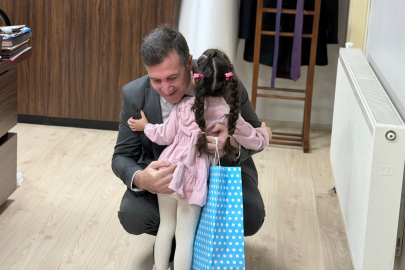 Laçin’e miniklerden ziyaret