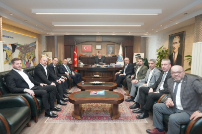 YTSO’dan Yalova Belediye Başkanı Mehmet Gürel’e iş birliği ziyareti