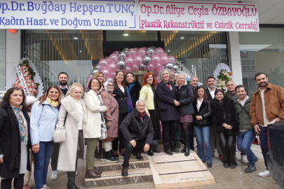 Yalova’da Op. Dr. Aliye Ceyla Özbayoğlu’nun yeni kliniğinin açılışı gerçekleşti