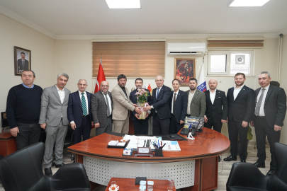 YTSO’dan Erhan Baş’a hayırlı olsun ziyareti