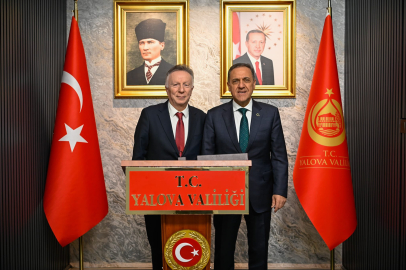 Erbay'dan Vali Usta'ya hayırlı olsun ziyareti