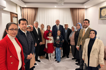 Ahmet Büyükgümüş’ten depremzede aileye ziyaret