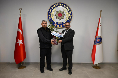 Anahtar Parti’den İl Emniyet Müdürü Yılmaz Delen’e ziyaret