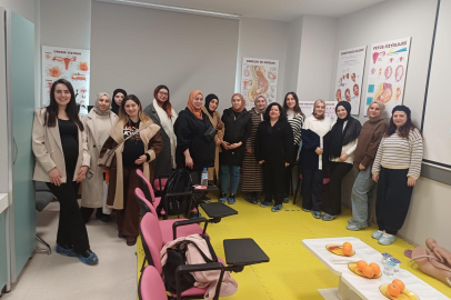 Gebe Okulunda 2. tur eğitimleri tamamlandı