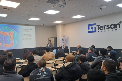 Tersan Tersanesi ve Yalova Aktif Hastanesi’nden ortak Kolon Kanseri semineri