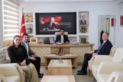 Yeşilay Yalova’dan Çınarcık Kaymakamlığı’na Ziyaret