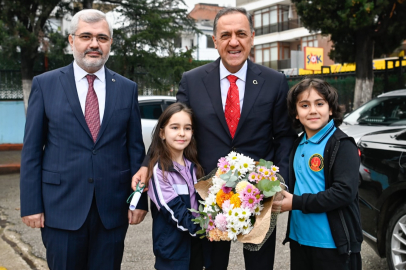 Yusuf Ziya İlkokulu’nda Bayrak Töreni coşkusu