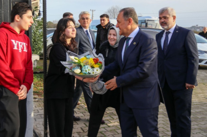 Termal Fen Lisesi’nde Bayrak Töreni coşkusu