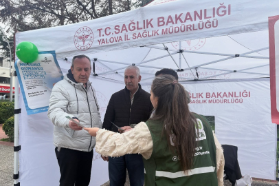 Yeşilay Yalova’dan Dünya Sigara Bırakma Günü’nde farkındalık çalışması