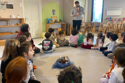 Öğrencilere ağız ve diş sağlığı eğitimi