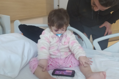 Minik İkra tedavisinin ardından taburcu edildi