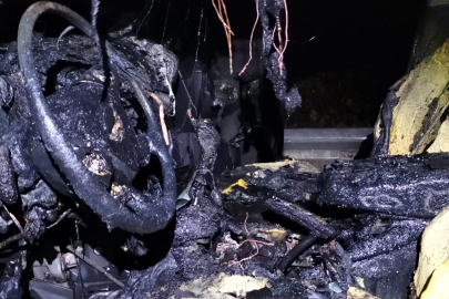 Esadiye’de faciaya ramak kaldı! Yanmaktan son anda kurtuldular