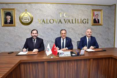 Yalova’da 33 Milyon liralık 5 proje için imzalar atıldı