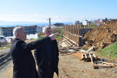 Arslan, yatırımları yerinde inceledi