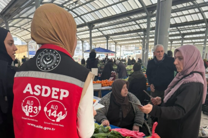 ASDEP ve Zabıtadan bilgilendirme çalışması
